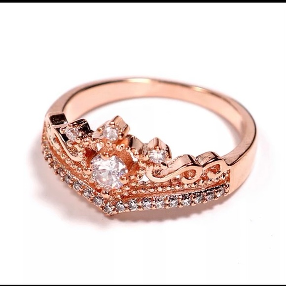 Women jewelry high quality promise crown rings - Picture 4 of 4